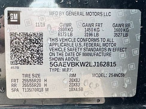 Used 2020 Buick Enclave Premium w/ Sun and Sites Package image 14