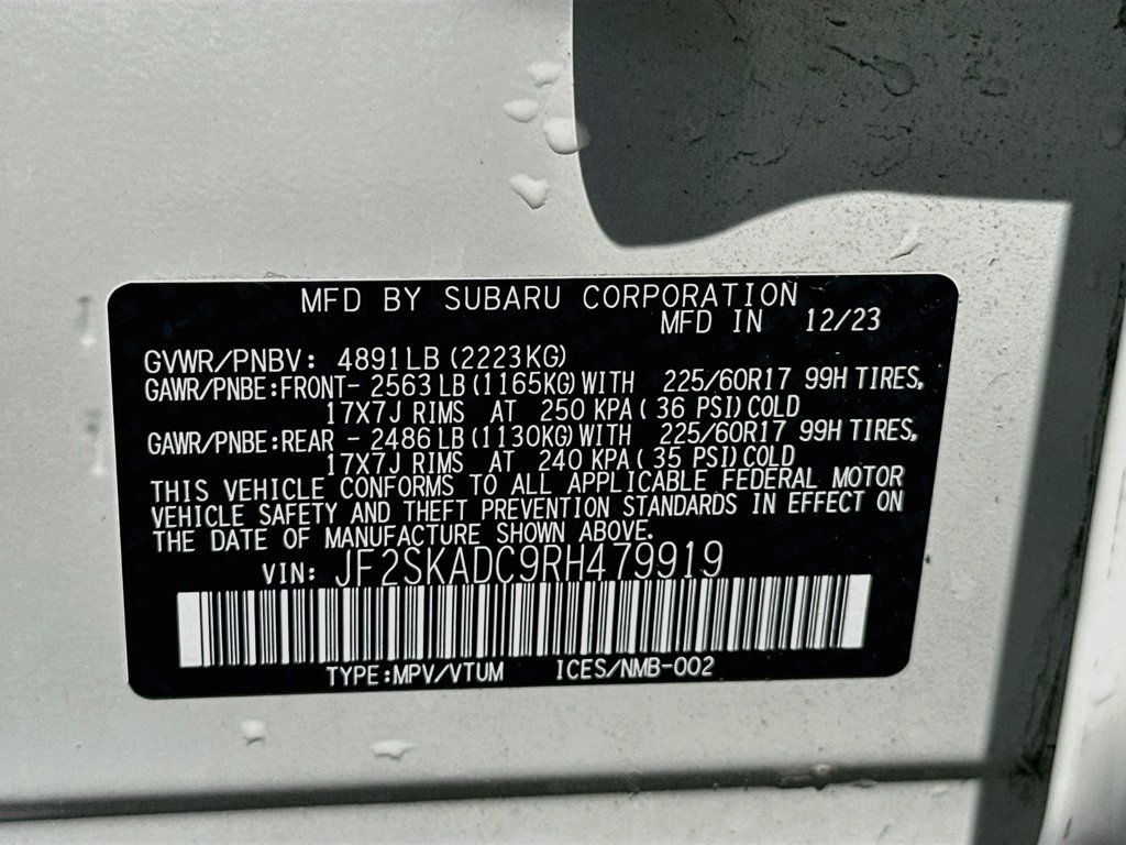 Certified 2024 Subaru Forester Premium AWD/4WD image 27