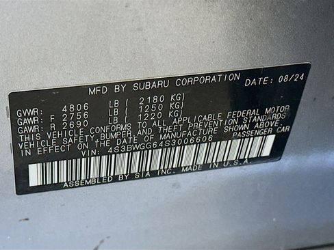 Used 2025 Subaru Legacy Sport AWD/4WD image 12