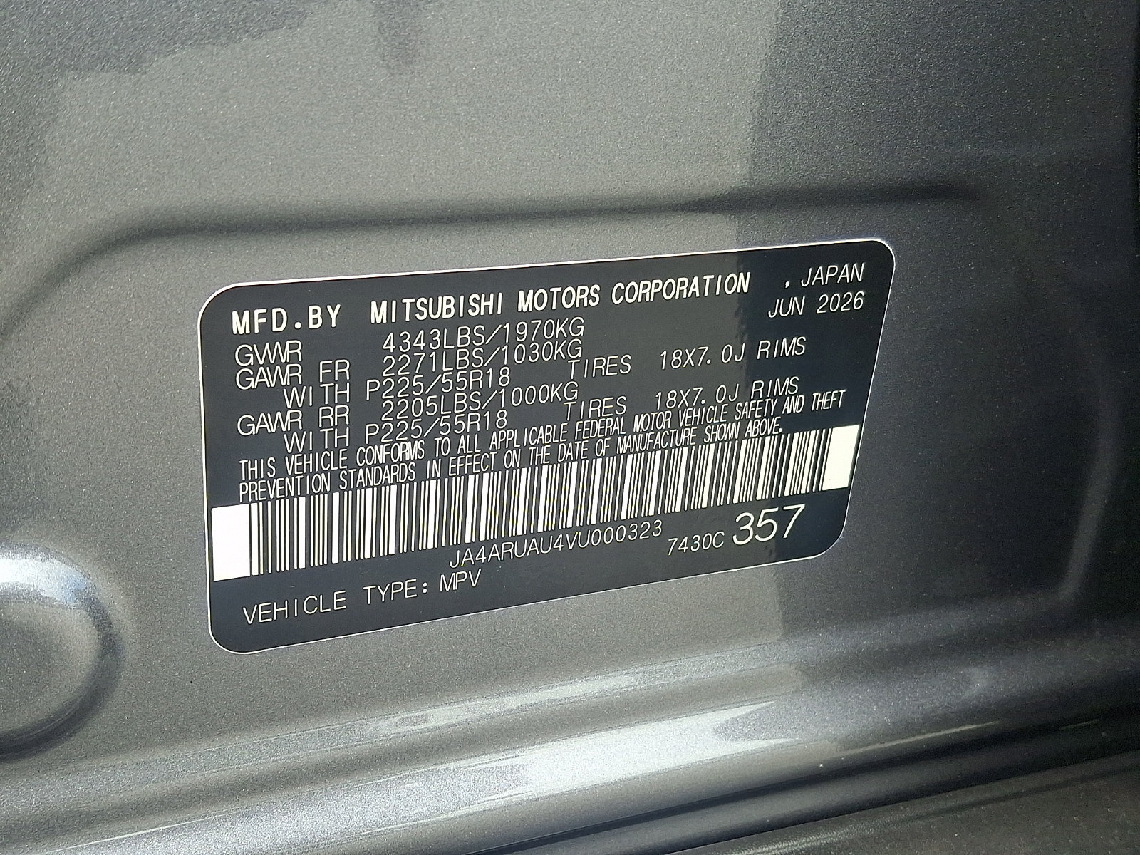 New 2027 Mitsubishi Outlander Sport ES AWD/4WD image 20