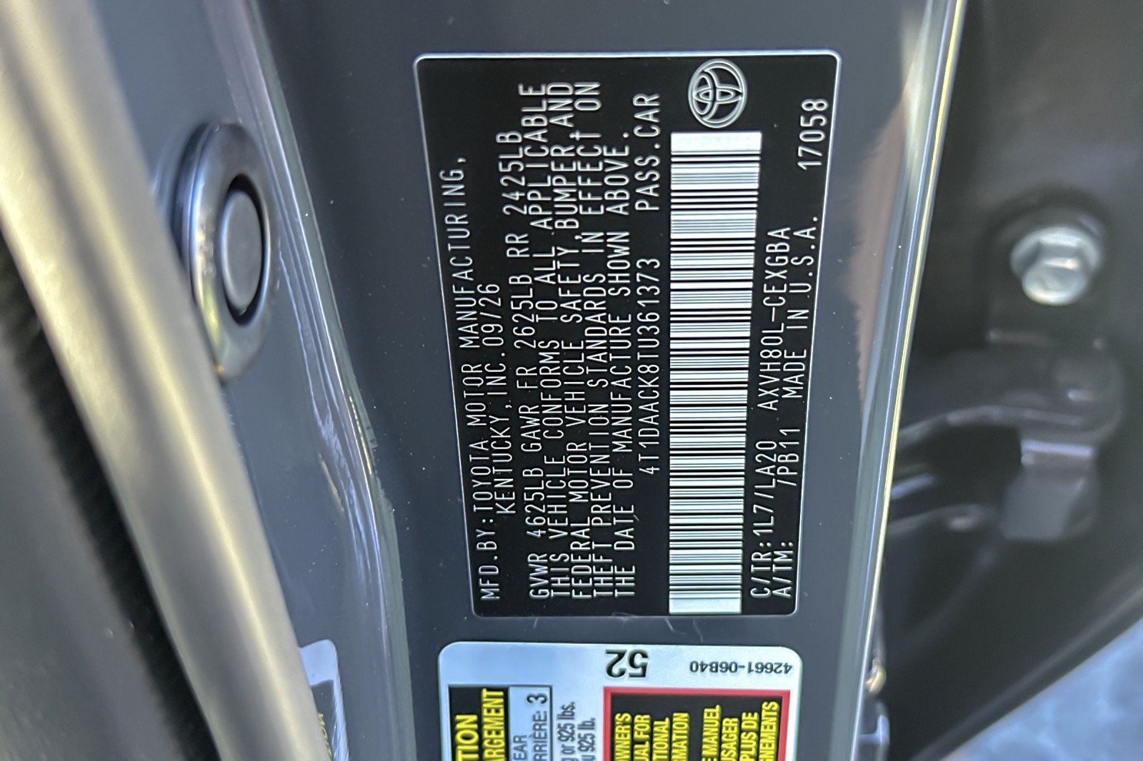 New 2026 Toyota Camry XLE w/ Premium Package FWD image 33