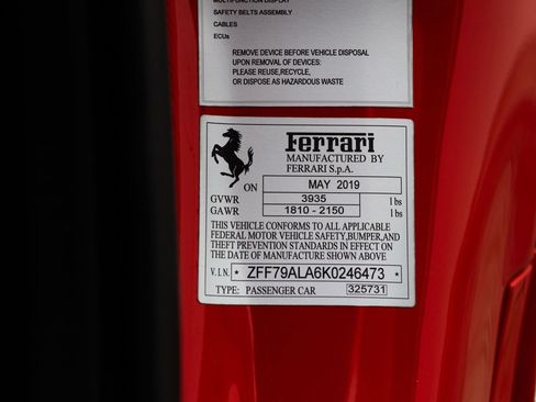 Used 2019 Ferrari 488 GTB RWD image 25