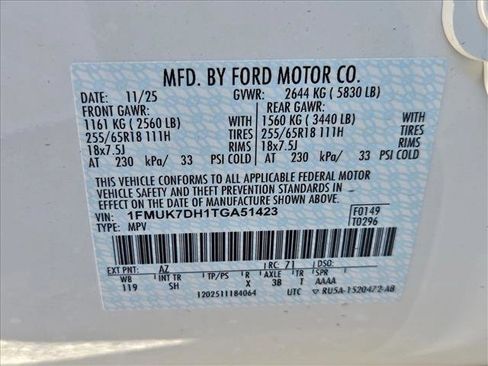 New 2026 Ford Explorer Active w/ Active Comfort Package image 18