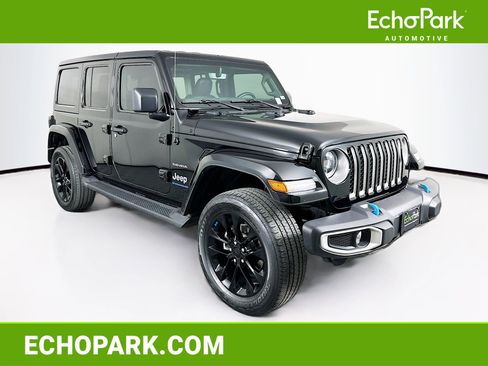 Used 2023 Jeep Wrangler Sahara w/ Cold Weather Group image 1