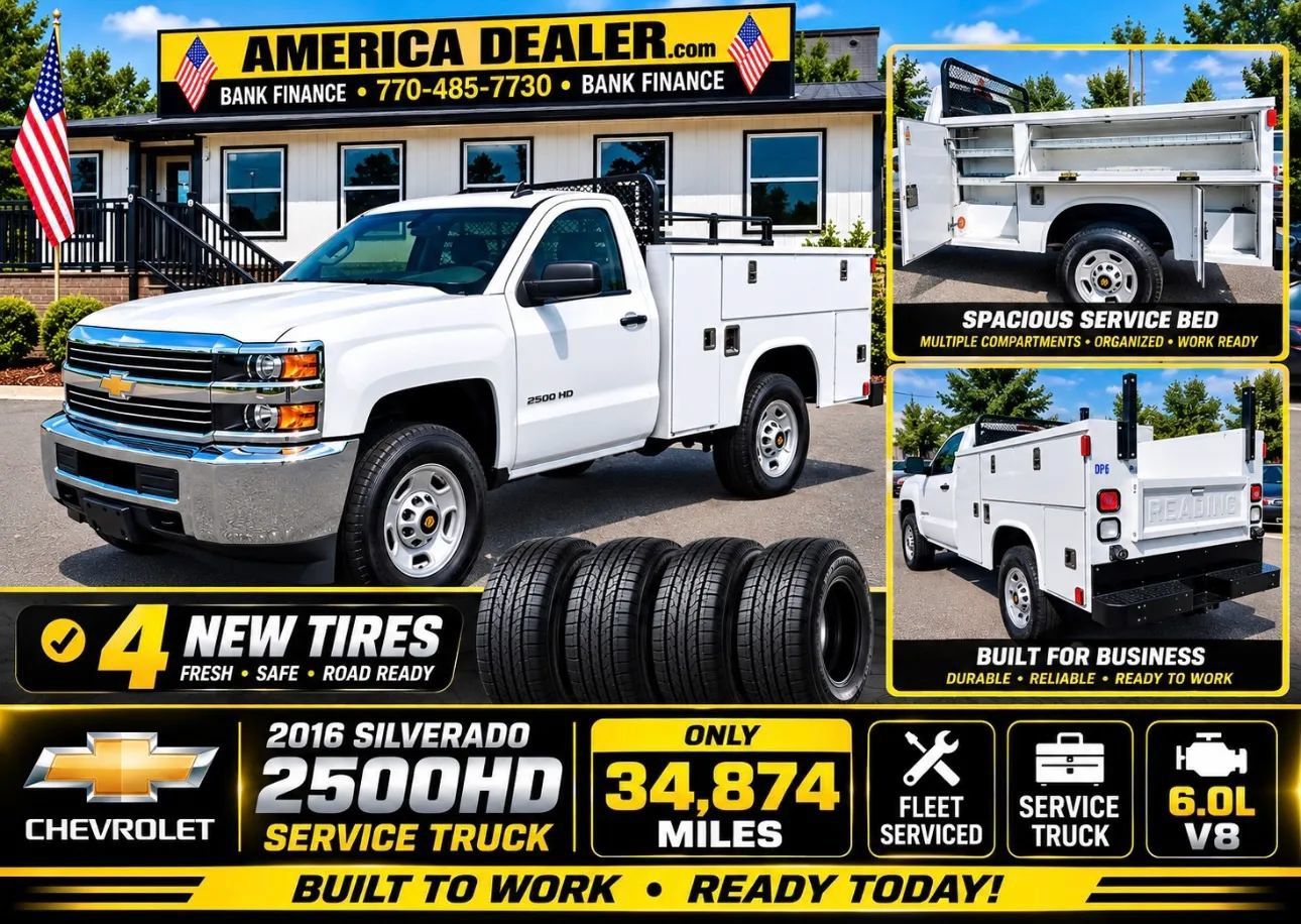 Used 2016 Chevrolet Silverado 2500 W/T RWD image 2