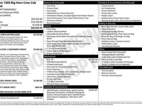 Used 2021 RAM 1500 Big Horn w/ Built-to-serve Edition image 13