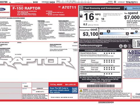 New 2026 Ford F150 Raptor image 8