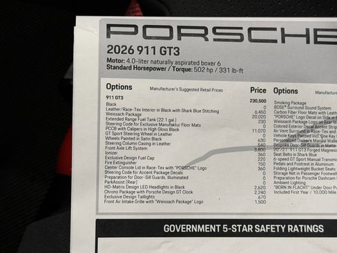 New 2026 Porsche 911 GT3 image 65