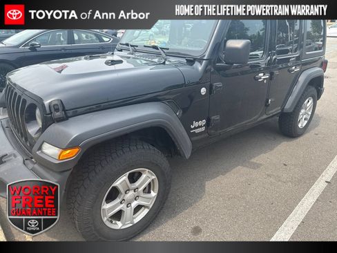 Used 2020 Jeep Wrangler Unlimited Sport S AWD/4WD image 1