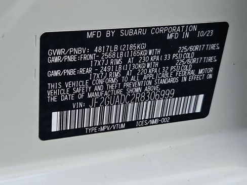 Used 2024 Subaru Crosstrek 2.0i Premium AWD/4WD image 36