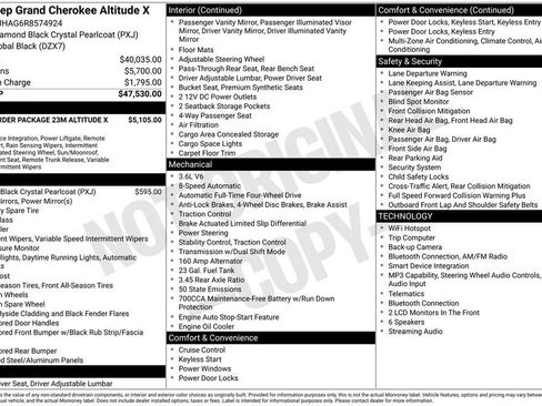 Used 2024 Jeep Grand Cherokee Altitude AWD/4WD image 17