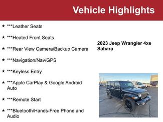 Used 2023 Jeep Wrangler Unlimited Sahara w/ Cold Weather Group video 2