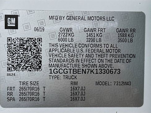 Used 2019 Chevrolet Colorado W/T w/ WT Convenience Package image 30