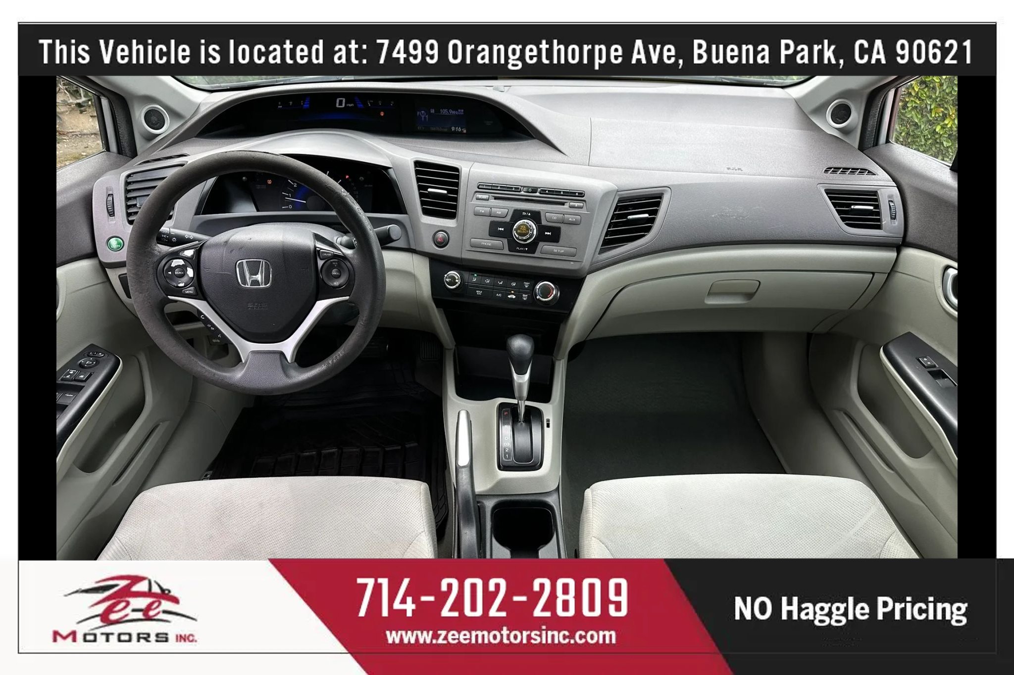Used 2012 Honda Civic EX image 17