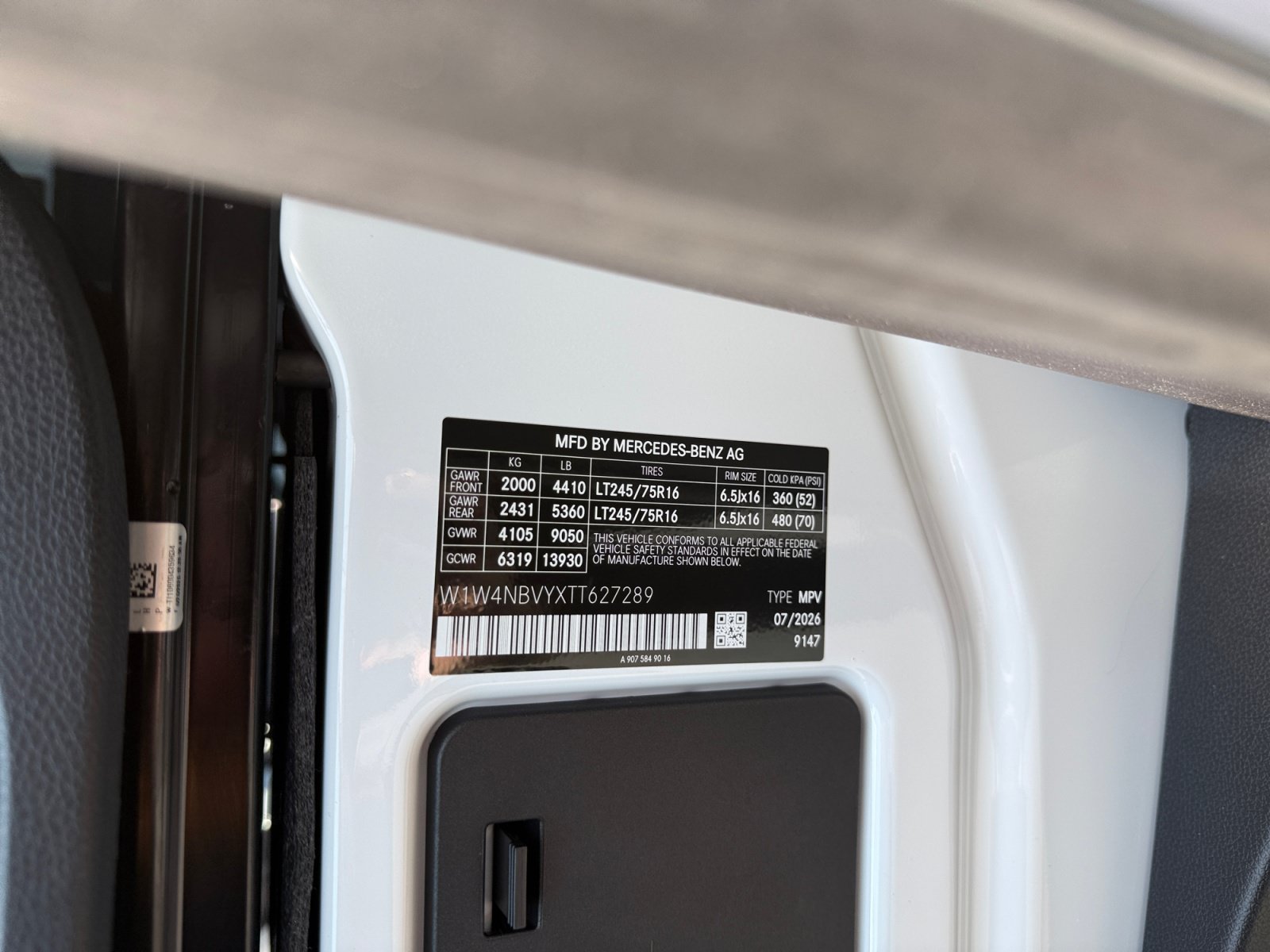 New 2026 Mercedes-Benz Sprinter 2500 image 25