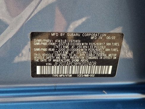 Used 2023 Subaru Crosstrek 2.0i Premium image 27