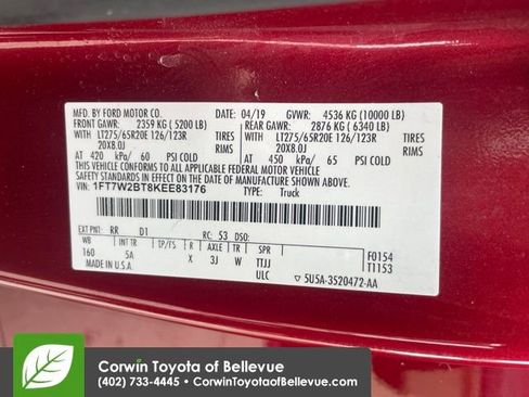 Used 2019 Ford F250 Lariat w/ Lariat Ultimate Package image 30