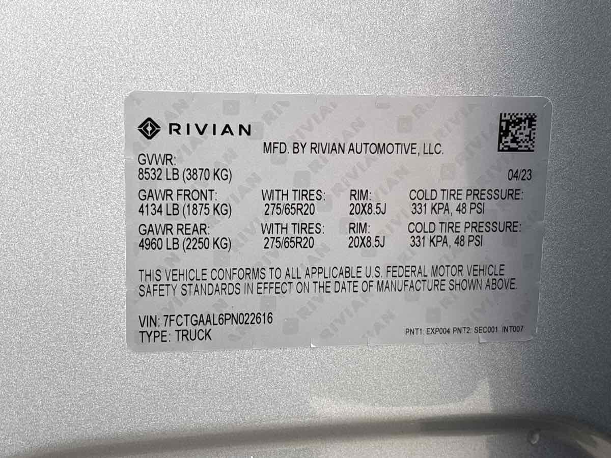 Used 2023 Rivian R1T Launch Edition AWD/4WD image 26
