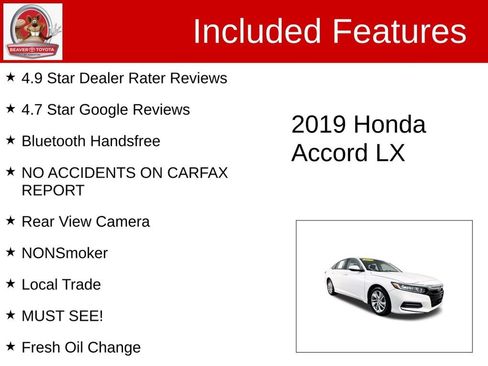 Used 2019 Honda Accord LX image 4