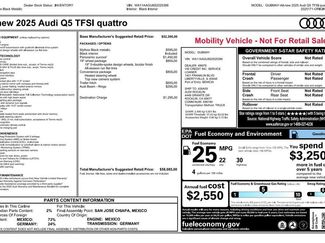 Used 2025 Audi Q5 Premium w/ Convenience Package AWD/4WD video 2