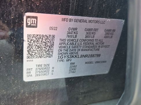 Used 2022 Cadillac Escalade ESV Premium Luxury RWD image 21