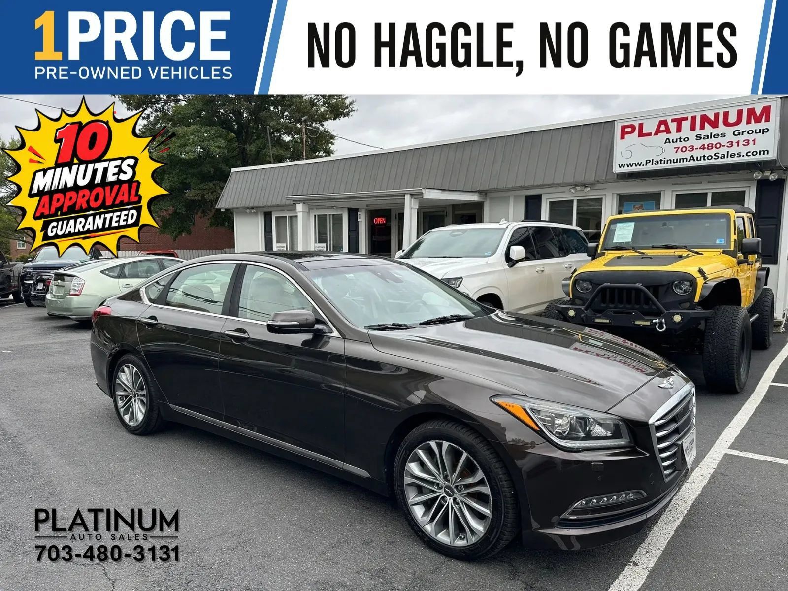 Used 2017 Genesis G80 3.8 w/ Option Group 02 AWD/4WD image 1