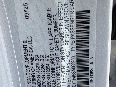 New 2025 Honda Accord SE image 22