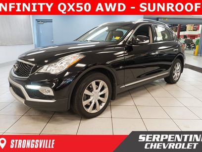 Used 2017 INFINITI QX50 AWD w/ Premium Plus Package