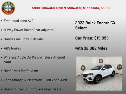 Used 2022 Buick Encore GX Select image 15