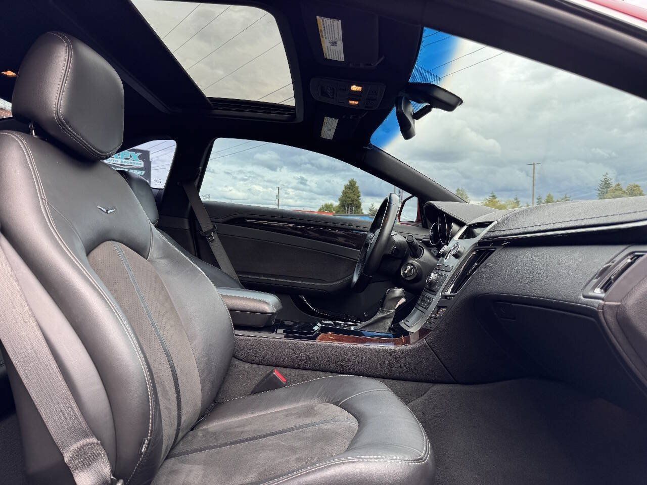 Used 2013 Cadillac CTS V w/ Wood Trim Package RWD image 14