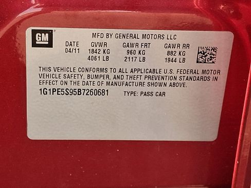Used 2011 Chevrolet Cruze LT FWD image 26