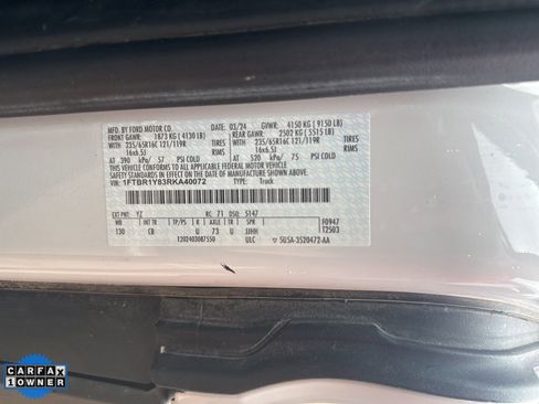 Used 2024 Ford Transit 250 Low Roof w/ Exterior Upgrade Package image 10