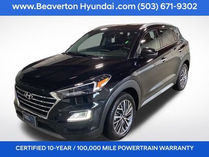 Certified 2020 Hyundai Tucson Limited w/ Cargo Package