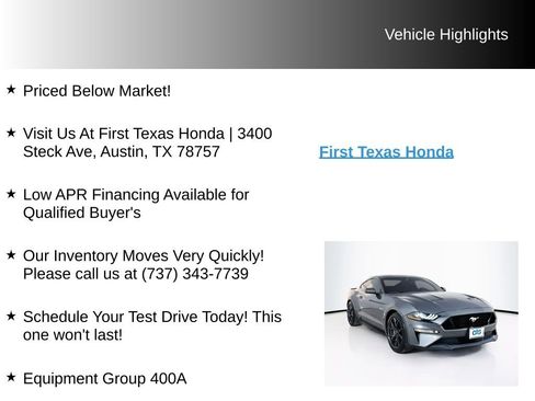 Used 2021 Ford Mustang GT Premium RWD image 9