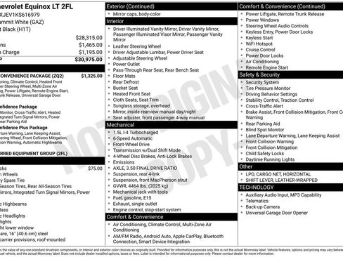 Used 2019 Chevrolet Equinox LT w/ Driver Convenience Package FWD image 30