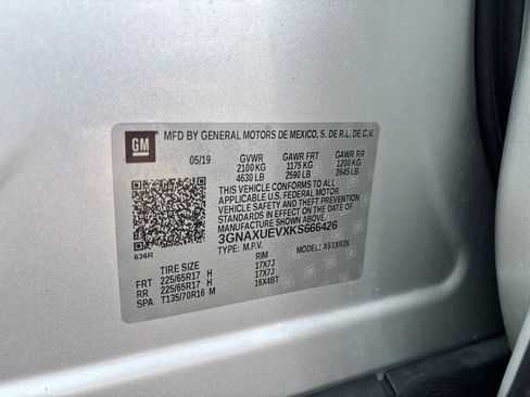 Used 2019 Chevrolet Equinox LT AWD/4WD image 19