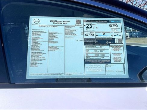 New 2026 Nissan Murano Platinum w/ Cargo Package image 13