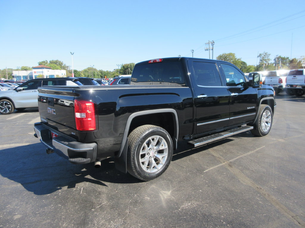 Used 2015 GMC Sierra 1500 SLT w/ SLT Crew Cab Value Package AWD/4WD image 4