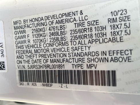 Certified 2024 Honda CR-V EX-L image 38