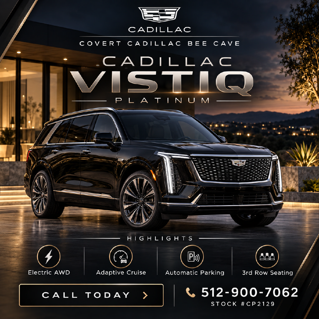 Used 2026 Cadillac Vistiq Sport w/ LPO, Floor Liner Package AWD/4WD 360° Tour