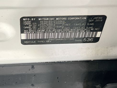 Used 2019 Mitsubishi Eclipse Cross SE AWD/4WD image 31