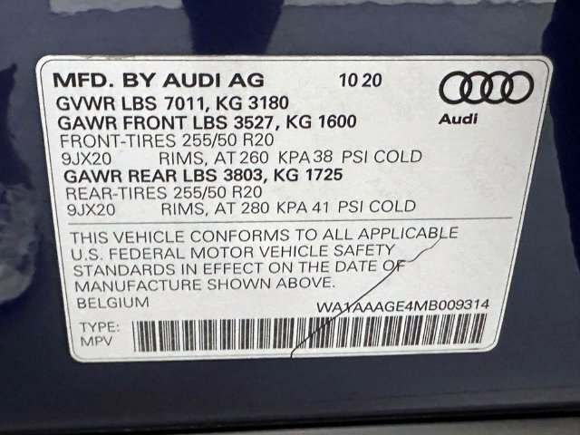 Used 2021 Audi e-tron Premium AWD/4WD image 36