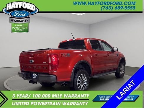 Used 2019 Ford Ranger Lariat w/ Equipment Group 501A Mid image 3