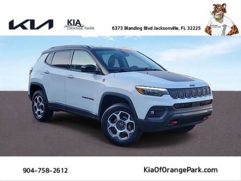 Used 2022 Jeep Compass Trailhawk w/ Trailhawk Elite Group image 1