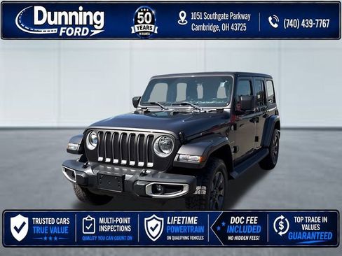 Used 2019 Jeep Wrangler Unlimited Sahara w/ Cold Weather Group AWD/4WD image 1