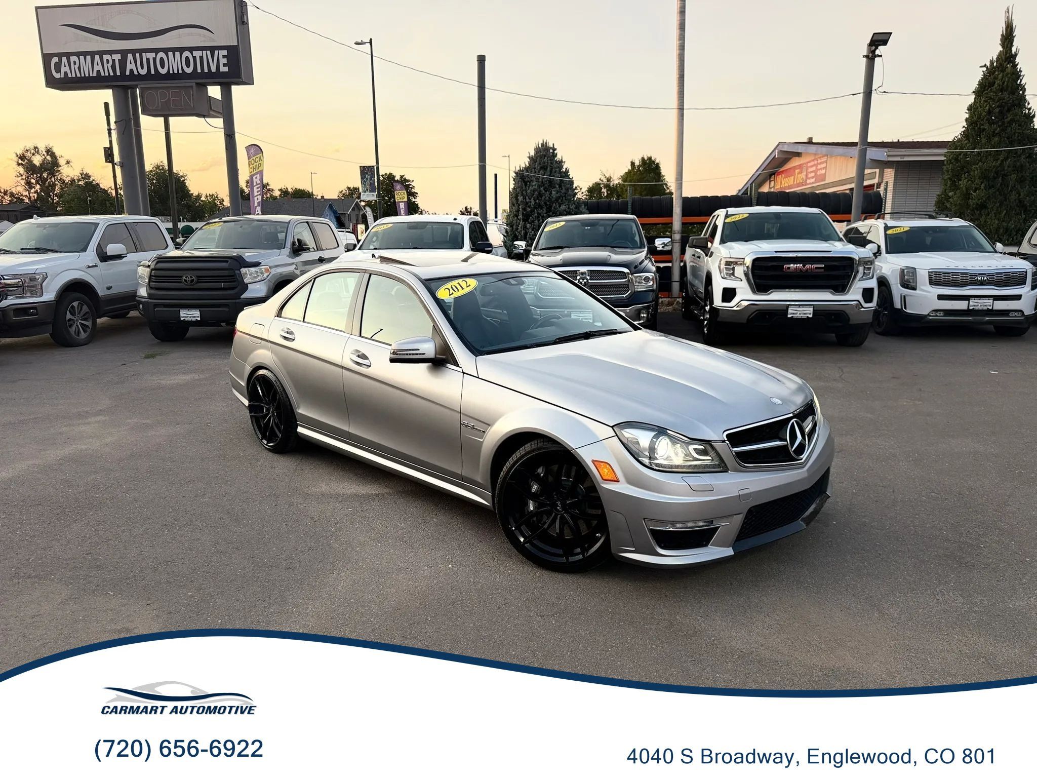 Used 2012 Mercedes-Benz C 63 AMG Sedan image 1