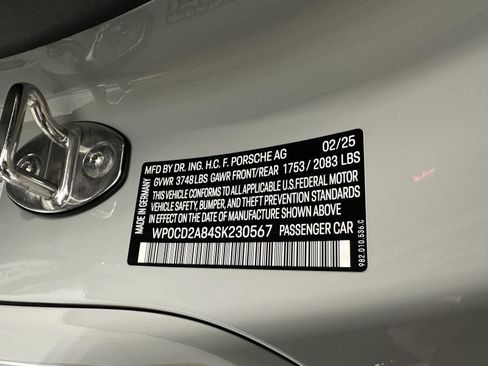 Certified 2025 Porsche 718 Boxster GTS image 22