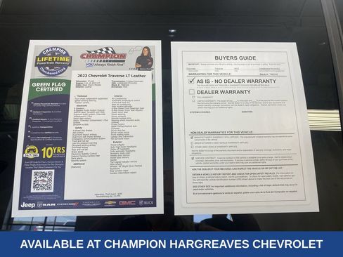 Certified 2023 Chevrolet Traverse LT w/ Rear Camera Mirror Package FWD image 43