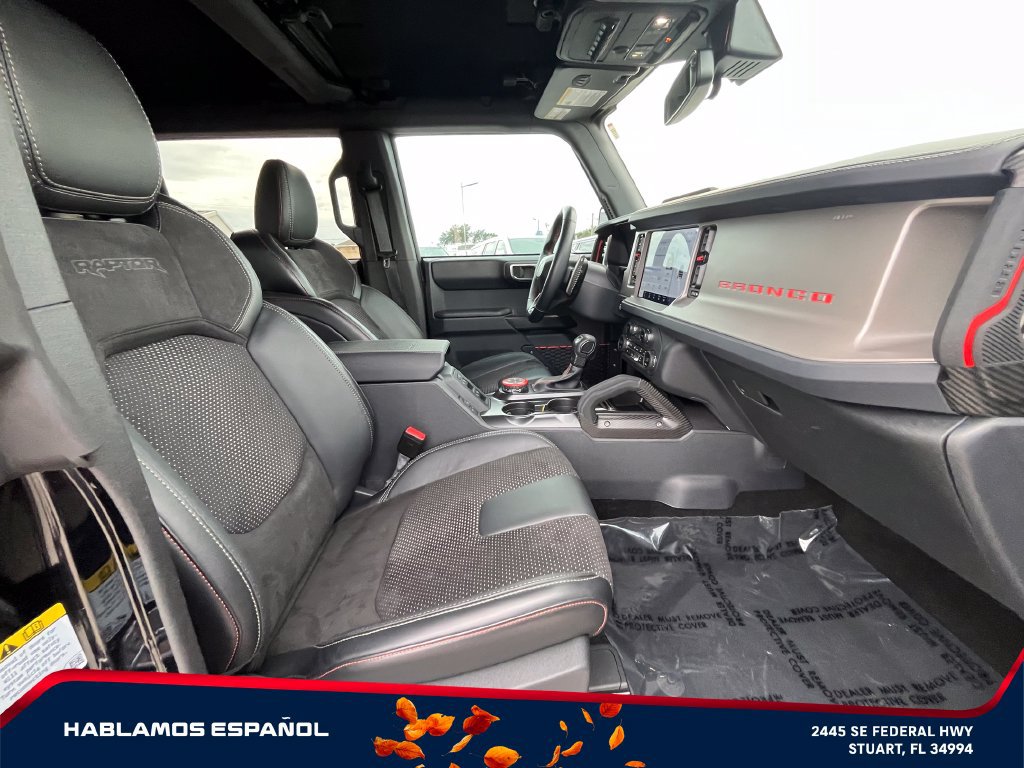 Used 2024 Ford Bronco Raptor w/ Interior Carbon Fiber Pack 6 AWD/4WD image 20