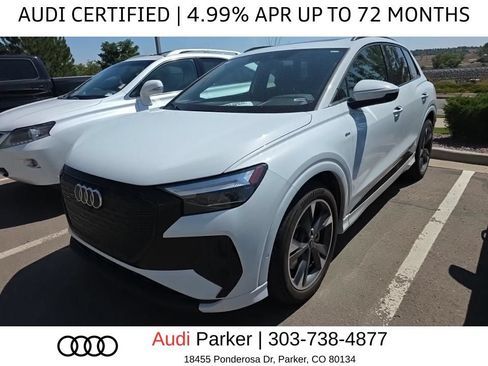 Used 2024 Audi Q4 e-tron Premium Plus w/ Premium Plus AWD/4WD image 1